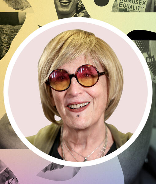 Image from NYTimes article Kate Bornstein: My Gender? Oh, It’s Nothing